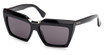 MaxMara Eyeglasses MM0137 shiny black / smoke/01A
