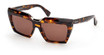 MaxMara Eyeglasses MM0137 dark havana / brown/52E
