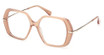 MaxMara Eyeglasses MM5175 shiny light brown/045