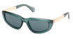Max&Co. Eyeglasses MO0125 shiny dark green / green/96N