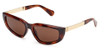 Max&Co. MO0125 dark havana / brown/52E