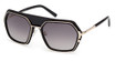 MCM Worldwide Eyeglasses MW0018-H shiny black / gradient smoke/01B