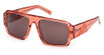 MCM Worldwide Eyeglasses MW0022 shiny orange / brown/42E