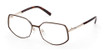 MCM Worldwide Eyeglasses MW5015-H shiny dark brown/048