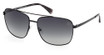 Timberland Eyeglasses TB00044 shiny black / smoke polarized/01D