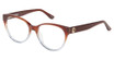 Juicy Couture Eyeglasses JU 267/G BROWNBLUE/03LG