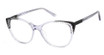 Liz Claiborne Eyeglasses L 687 GREY CRY G/0TX7