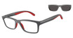 Arnette Eyeglasses AN4356 GRAF DARK GREY/RED RUBBER/28411W
