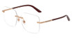 DOLCE & GABBANA Eyeglasses DG1360 ROSE GOLD/1298