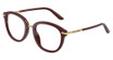 DOLCE & GABBANA Eyeglasses DG3410 BORDEAUX/3091