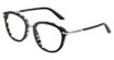 DOLCE & GABBANA Eyeglasses DG3410 TOP BLACK ON ZEBRA/3372