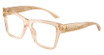 DOLCE & GABBANA Eyeglasses DG3411 TRANSPARENT CAMEL/3432
