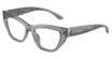DOLCE & GABBANA Eyeglasses DG3412 DARK GREY/3160