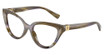 DOLCE & GABBANA Eyeglasses DG3414 STRIPED OLIVE/3447