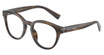 DOLCE & GABBANA Eyeglasses DG3421 STRIPED TOBACCO/3200