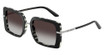 DOLCE & GABBANA Eyeglasses DG4491 TOP BLACK ON ZEBRA/33728G
