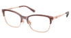 COACH Eyeglasses HC5184 SHINY ROSE GOLD / GRAPE/9461