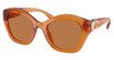 COACH Eyeglasses HC8421U CAD31 MILKY AMBER/564773