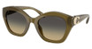 COACH Eyeglasses HC8421U CAD31 MILKY OLIVE/5872L0