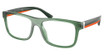 Polo Eyeglasses PH2290U SHINY TRANSPARENT GREEN/6243