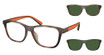 Polo Eyeglasses PH4228U MATTE DARK HAVANA/607071