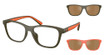 Polo Eyeglasses PH4228U MATTE GREEN OLIVE/5216F9