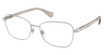 Ralph Eyeglasses RA6062 SHINY SILVER/9001