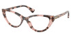Ralph Eyeglasses RA7181U SHINY PINK HAVANA/6058