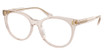 Ralph Eyeglasses RA7182U SHINY BEIGE CRYSTAL/6117