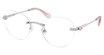 SWAROVSKI Eyeglasses SK1021 SILVER/4001