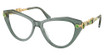 SWAROVSKI Eyeglasses SK2047 TRANSPARENT GREEN/1043