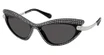 SWAROVSKI Eyeglasses SK6038 BLACK/100187