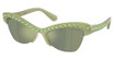 SWAROVSKI Eyeglasses SK6043 MILKY GREEN/10746R