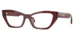 Versace Eyeglasses VE3373U TRANSPARENT BORDEAUX/5512