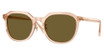 Versace Eyeglasses VE4493D TRANSPARENT LIGHT BROWN/551883