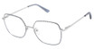 Jill Stuart Eyeglasses JS 465 SHINY GUNMETAL/2