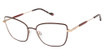 TITANflex Eyeglasses HTF003 burgundy/BUR