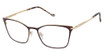 TITANflex Eyeglasses HTF005 burgundy/BUR