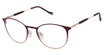TITANflex Eyeglasses HTF012 burgundy/BUR