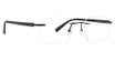 Totally Rimless Eyeglasses Kaemon 367 BLACK/BLK