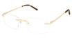 Perry Ellis Eyeglasses PE 495 GOLD/2