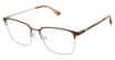 Perry Ellis Eyeglasses PE 490 BROWN/2