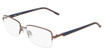 Flexon Eyeglasses FLEXON H6084 MATTE COFFEE/202