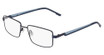 Flexon Eyeglasses FLEXON H6085 MATTE NAVY/413