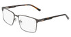 Marchon NYC Eyeglasses M-2038 MATTE DARK GUNMETAL/072