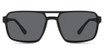 Eco Eyeglasses LOCKE CLIP ON SET MATTE BLACK - SET/MBLK_SET