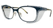 Invincible Safety Eyewear Eyeglasses IP 301M Black/Gold
