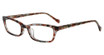Lucky Brand Eyeglasses VLBD258 RED GREY TEXTURE