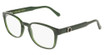 Ferragamo SF3027E TRANSPARENT GREEN/317