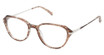 Elizabeth Arden Eyeglasses EA 1288 BROWN/3